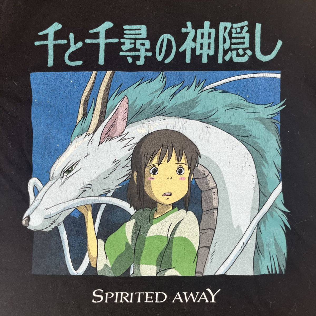 lil Izu着用 ジブリ 千と千尋の神隠し 逆輸入 半袖Tシャツ
