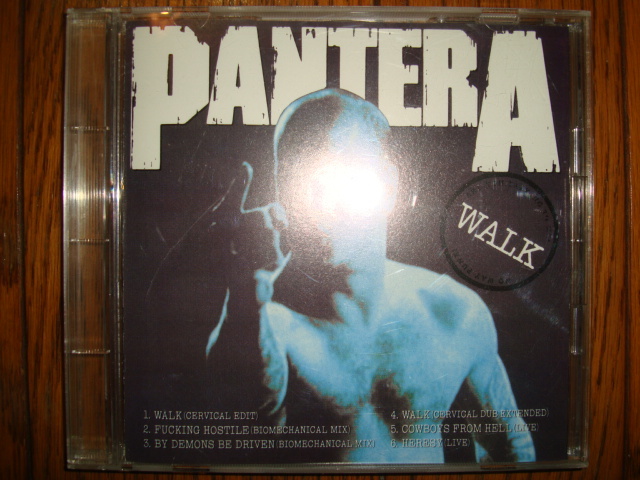 PANTERA『WALK』/パンテラ『ウォーク』★COWBOYS FROM HELL/FUCKING HOSTILE/BY DEMONS BE DRIVEN/HERESY/_画像1