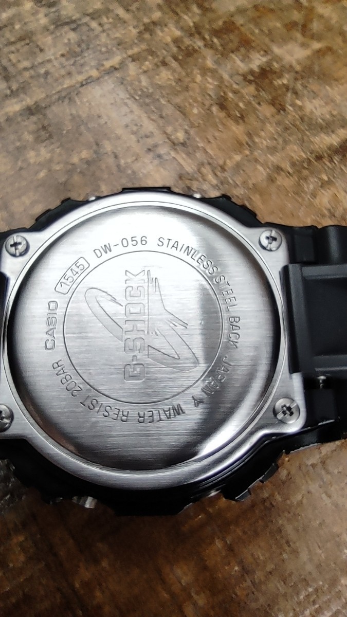 CASIO G-SHOCK DW-056US-8T ブラックSLAPモデル ドラゴンロゴ 反転液晶