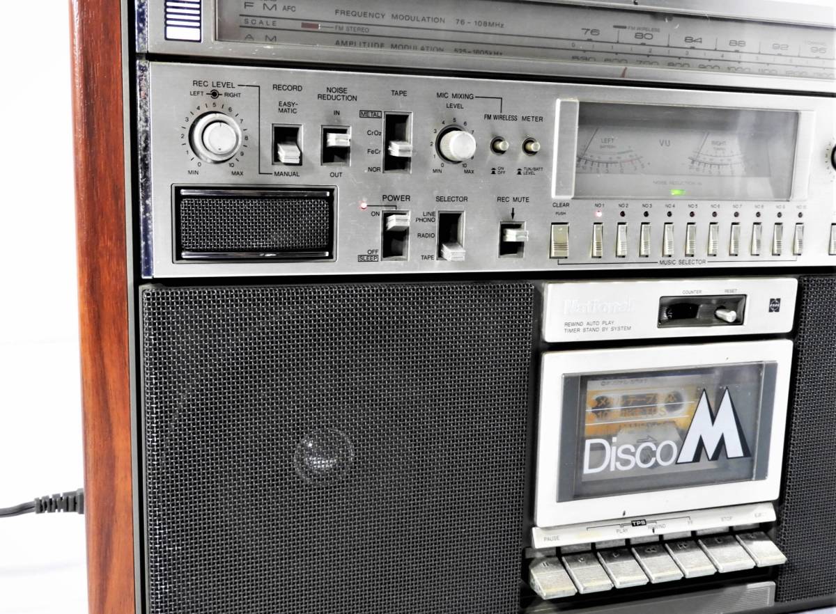 しホコリは ヤフオク! 1979年製 高級ラジカセ RX-5700 当時物