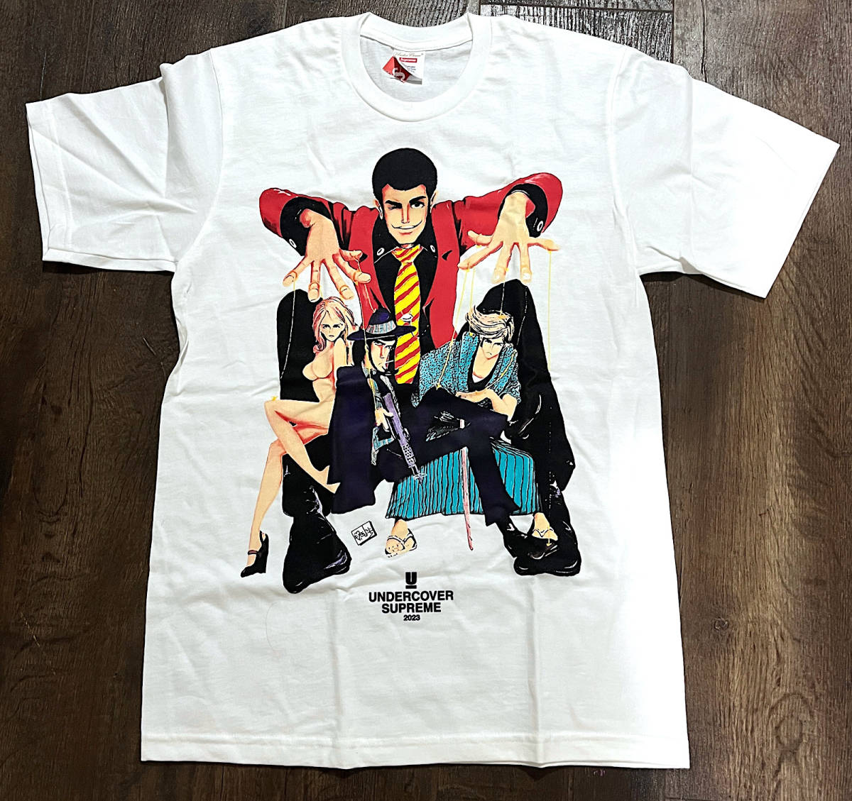 【国内正規保証S】Supreme × UNDERCOVER ルパン三世 Tシャツ 2023SS　/ Lupin Tee アンダーカバー_画像2