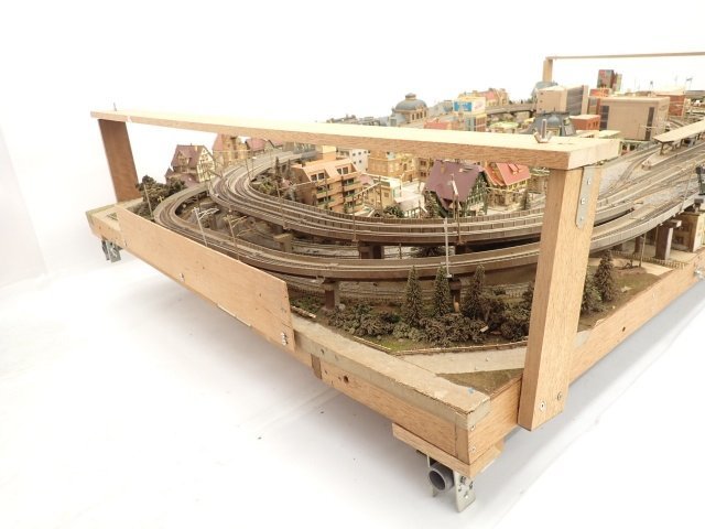 横浜市来店引取限定品】 Nゲージ 大型ジオラマ 鉄道模型 昭和レトロ