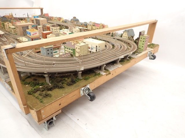 横浜市来店引取限定品】 Nゲージ 大型ジオラマ 鉄道模型 昭和レトロ