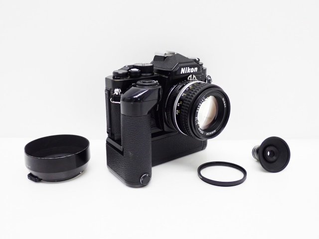 Nikon FM3A+MD-12 フィルム一眼レフカメラ ボディ+レンズ/モーター