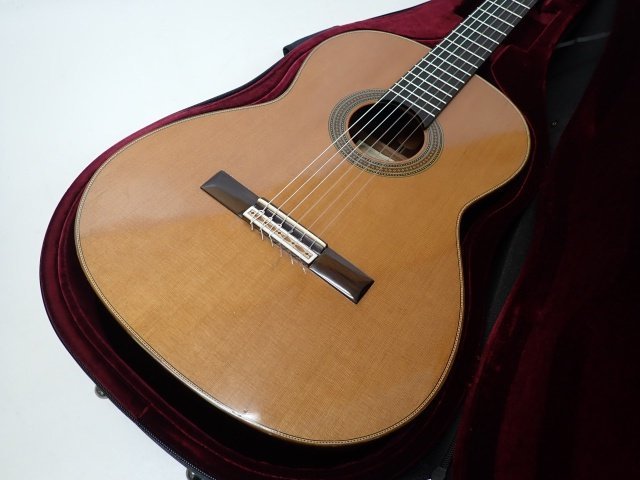 【弦張替済】 Manuel Contreras II マヌエル・コントレラス2世 クラシックギター C-1 1998年製 セミハードケース付き □ 6AC34-2