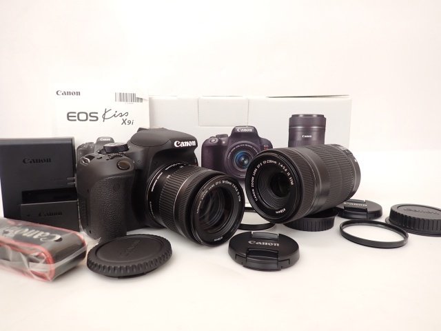 Canon キヤノン デジタル一眼レフカメラ EOS Kiss X9i ダブルズーム