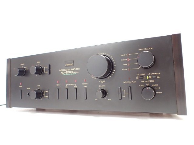 SANSUI AU-D707G EXTRA 山水電気 サンスイ インテグレーテッドDCアンプ プリメインアンプ 一部除き動作品 ∬ 6AC06-2