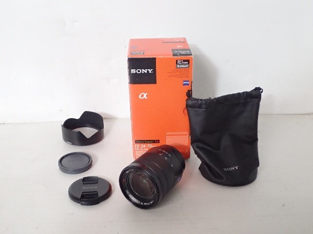 SONY ソニー AFズームレンズ Vario-Tessar T* FE 24-70mm F4 ZA OSS