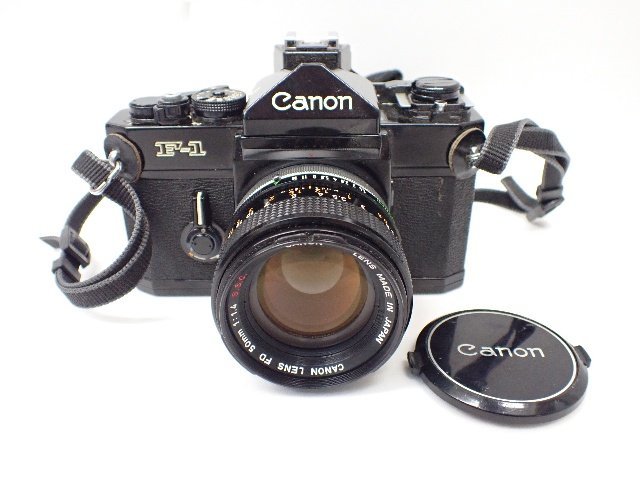 Yahoo!オークション - CANON F-1 前期型 フィルム一眼レフカメラ キヤノ...