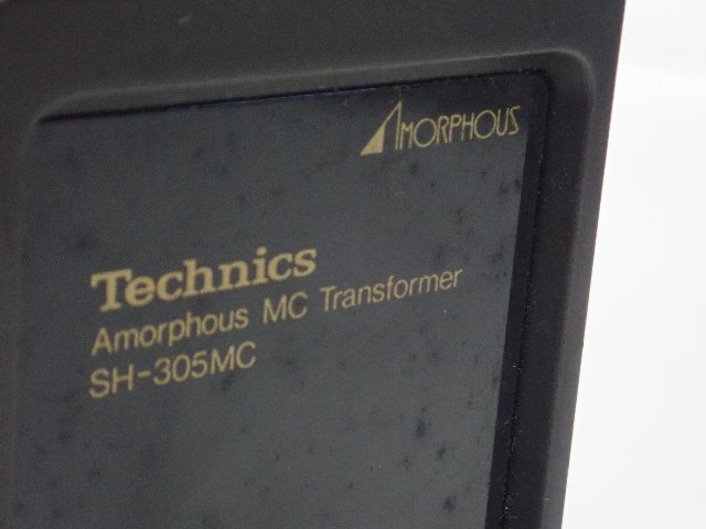 Technics テクニクス MC昇圧トランス SH-305MC ¶ 6AE16-12-日本代購代