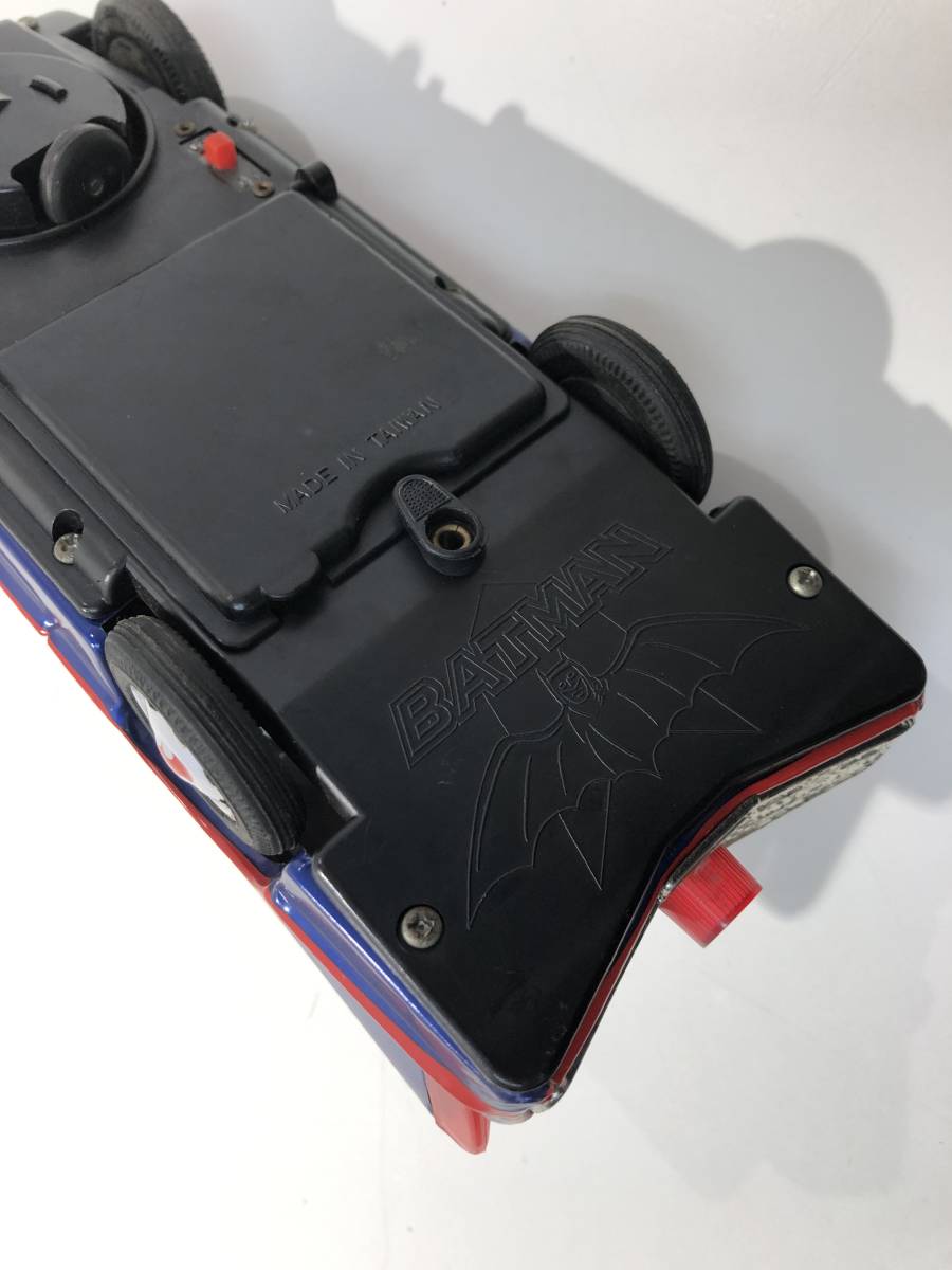 1円スタート ジャンク品 電動 ブリキ バットマン バットモービル