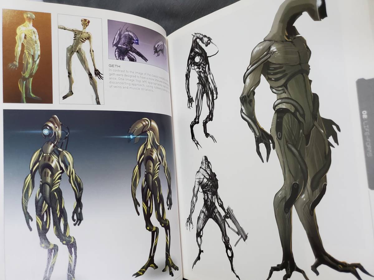 AB1　THE ART OF THE MASS EFFECT　マスエフェクト　洋書　設定資料集　原画集　送料込_画像9