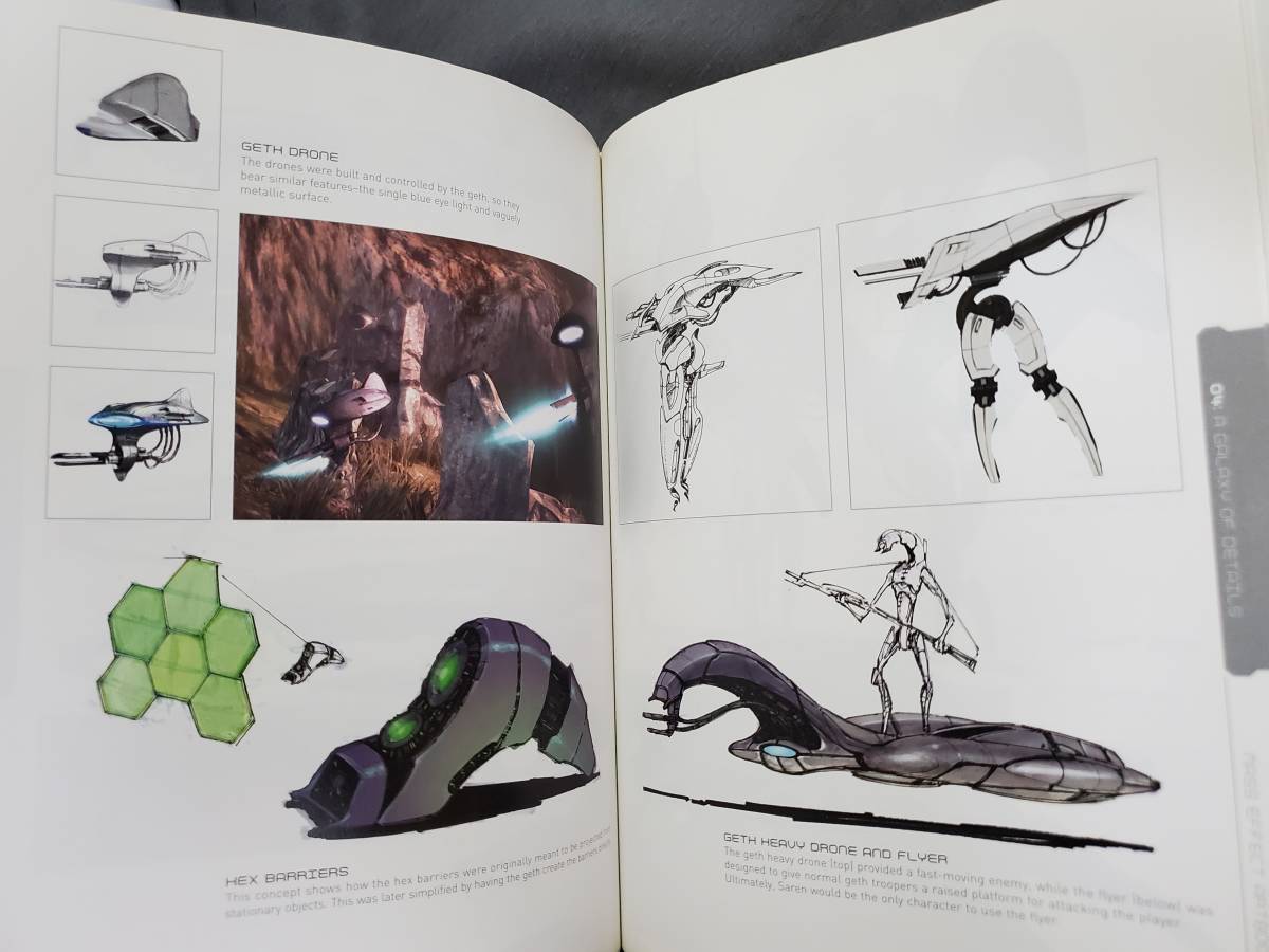 AB1　THE ART OF THE MASS EFFECT　マスエフェクト　洋書　設定資料集　原画集　送料込_画像10