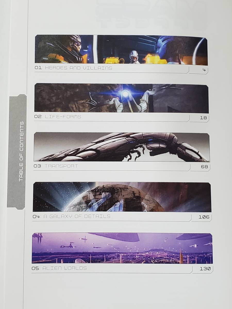 AB1　THE ART OF THE MASS EFFECT　マスエフェクト　洋書　設定資料集　原画集　送料込_画像8