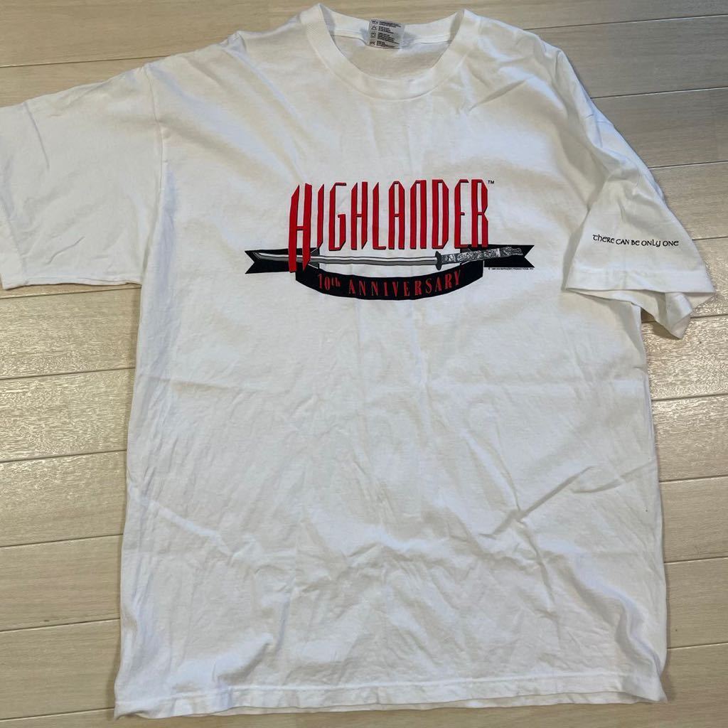 HIGHLANDER tシャツ XL ムービー　映画　ハイランダー