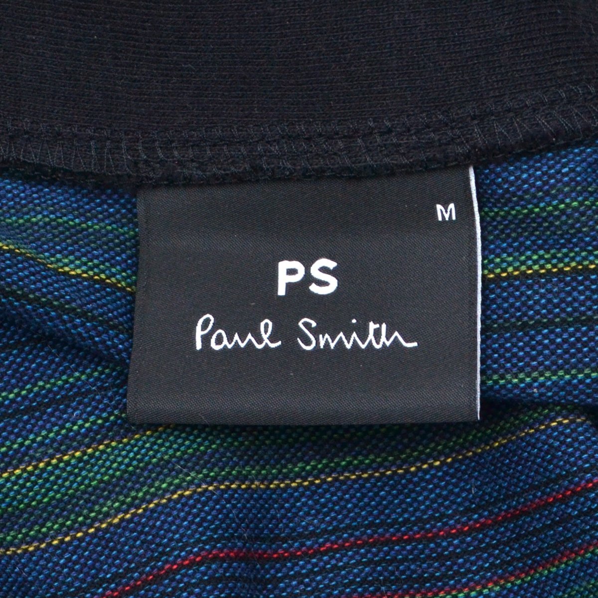 定価24200円 PAUL SMITH ポールスミス スポーツストライプボーダーカーディガン SPORTS STRIPE BORDER CARDIGAN Mサイズ メンズ M620143_画像5