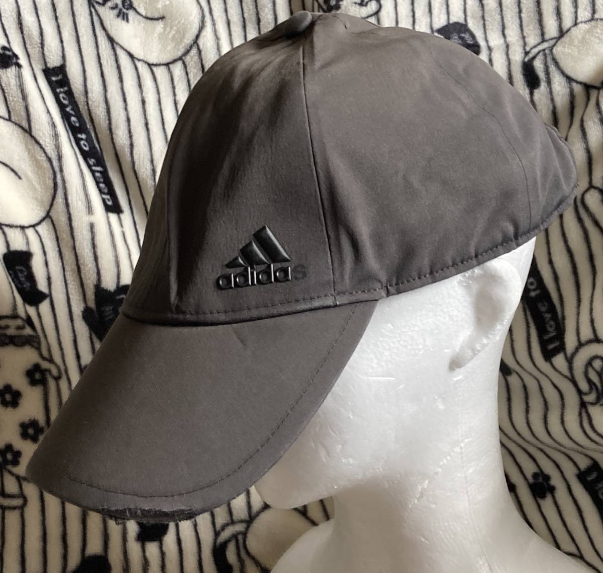 訳ありキャップ2♪格安出品【adidas アディダス】フリーサイズ/スナップバックキャップ帽子CAP大人気早い者勝ち!!_画像2