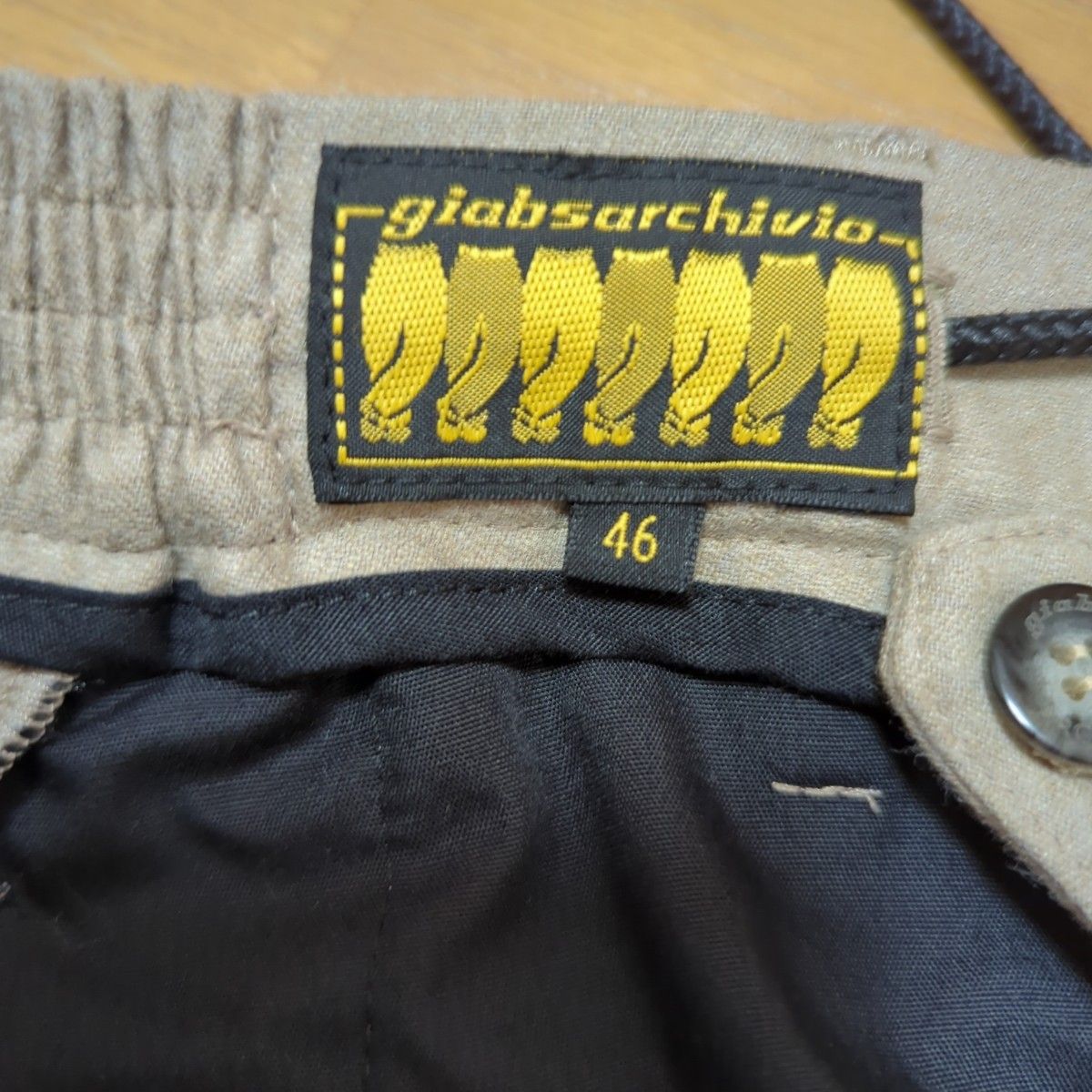 giab's Archivio RING別注 M2 GOLD 秋冬カシミア混46|PayPayフリマ