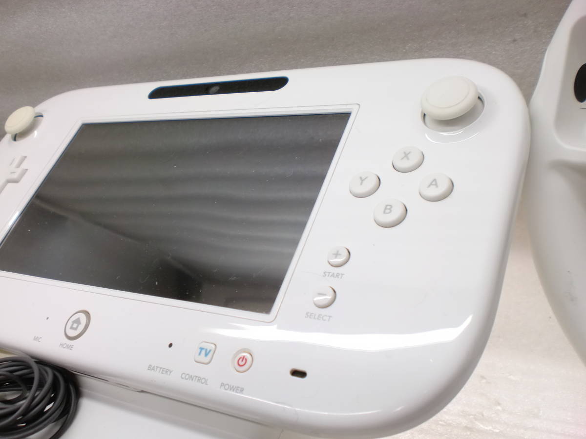2306211 WiiU body (32GB) built-in soft Mario Cart Mario party Wii remote control present condition goods 