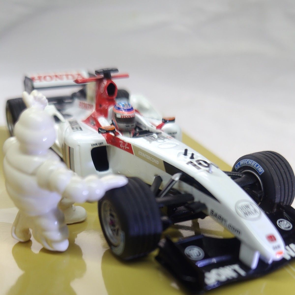 ミニカー 1/43 michelin collection BAR HONDA 006 T.SATO  #10