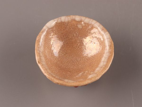 煎茶道具 水月焼 蟹刻 徳利 盃 五点 時代物 極上品 初だし品 C0017