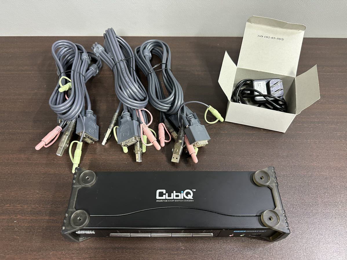 ATEN CM0264 2x4 DVI-HDMI Matrix KVMP Switch CPU切替機 通電のみ確認済み 現状品_画像1