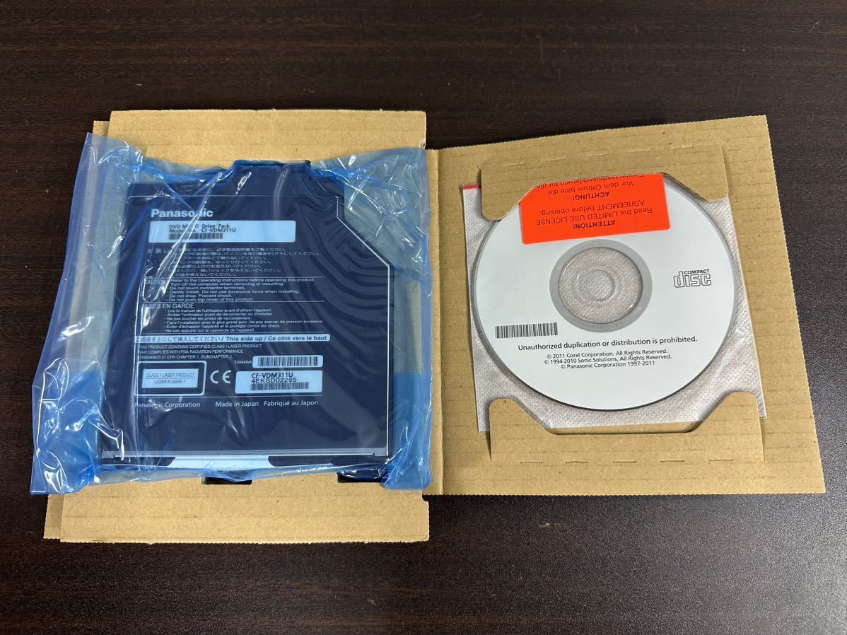 未使用品 Panasonic パナソニック CF-31用 DVD-MULTIドライブ CF-VDM311U_画像3