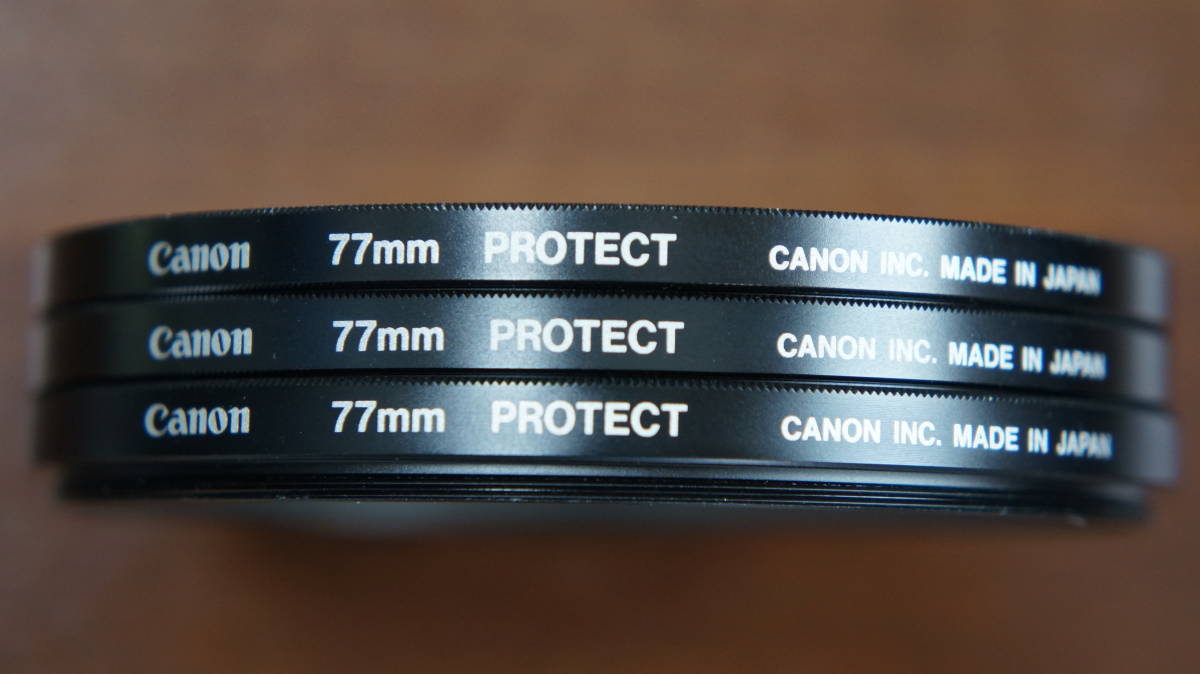 [77mm] Canon PROTECT 保護フィルター 1580円/枚 最後の１枚_画像1