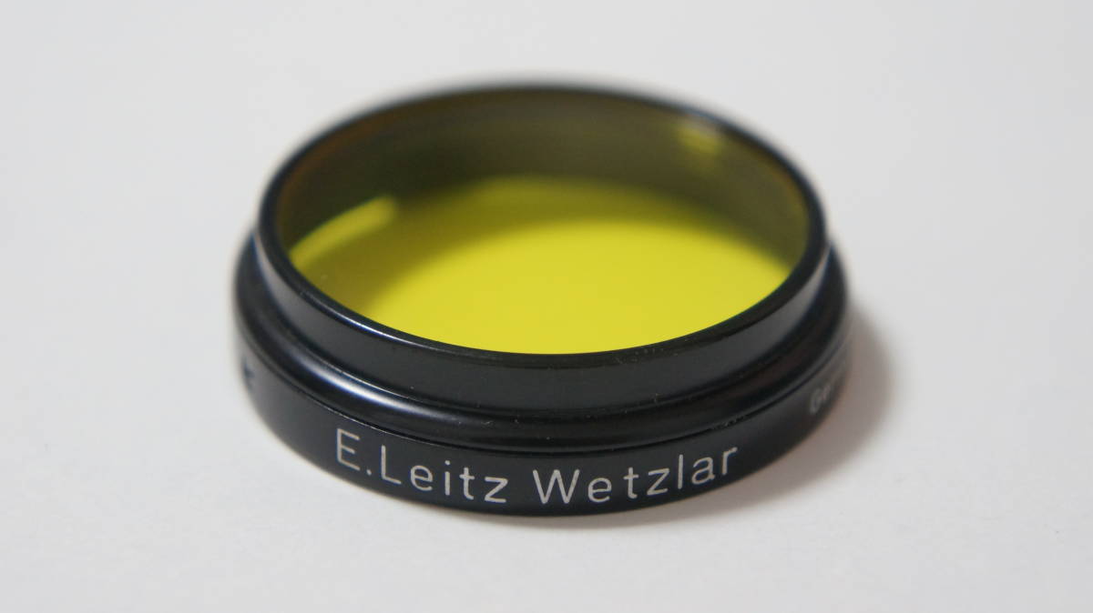 ★良品★[A36 かぶせ式] E.Leitz / Leica 1 カラーフィルター [F3840]