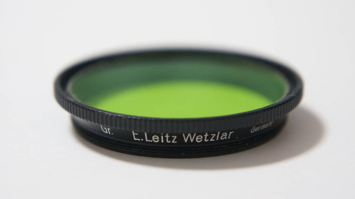 [36.5mm] E.Leitz / Leica Gr. グリーンフィルター Summitar 50mm F2用 [F3841]