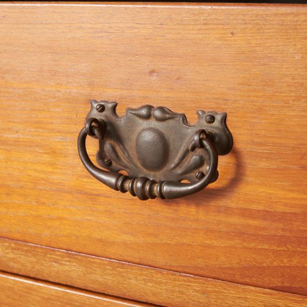 IZ62867F* Britain antique dressing chest cheeks mirror do lower chest dresser dresser dresser Ed wa-ti Anne England 