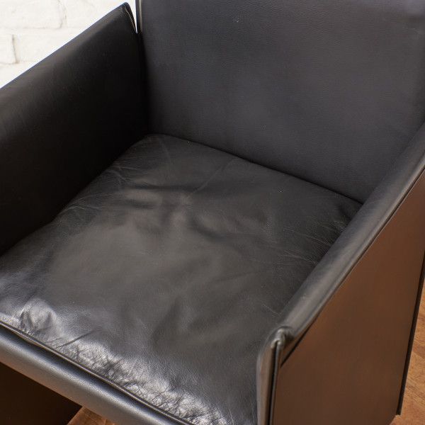 IZ66216F☆定価46万 Cassina BREAK アームチェア 総革 カッシーナ
