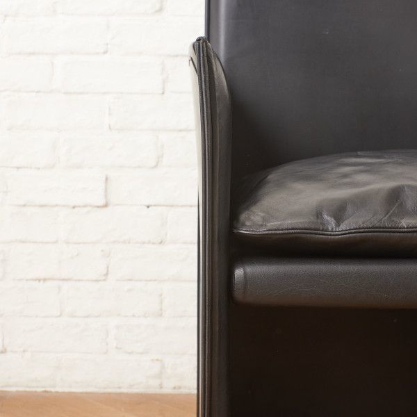 IZ66216F☆定価46万 Cassina BREAK アームチェア 総革 カッシーナ