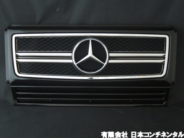 国内在庫/ベンツ/Gクラス/W463/AMG/G63/ルック/スタイル/グリル/オブシディアン/ブラック/G500/G320/G550/G55/G65/G350d/ブラバス/ゲレンデ_画像1