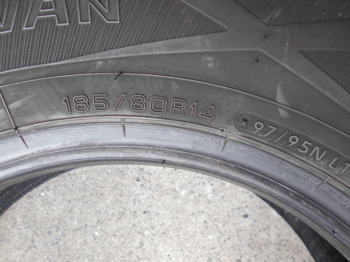 K028 185/80R14 97/95N 185/80-14 LT 中古4本 WINTER MAXX SV01_画像8