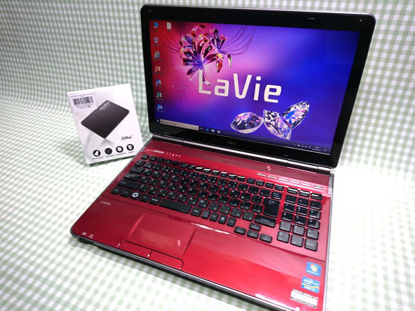 超高速 Core i7 【新品】320G SSD【超快速仕様☆Windows10】NEC LL750/F PC-LL750FS6R メモリ8G BD-RE Office 高音質YAMAHA音源 1円~