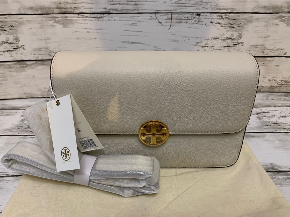 新品】トリーバーチ チェルシー コンバーチブル ショルダー NEW IVORY