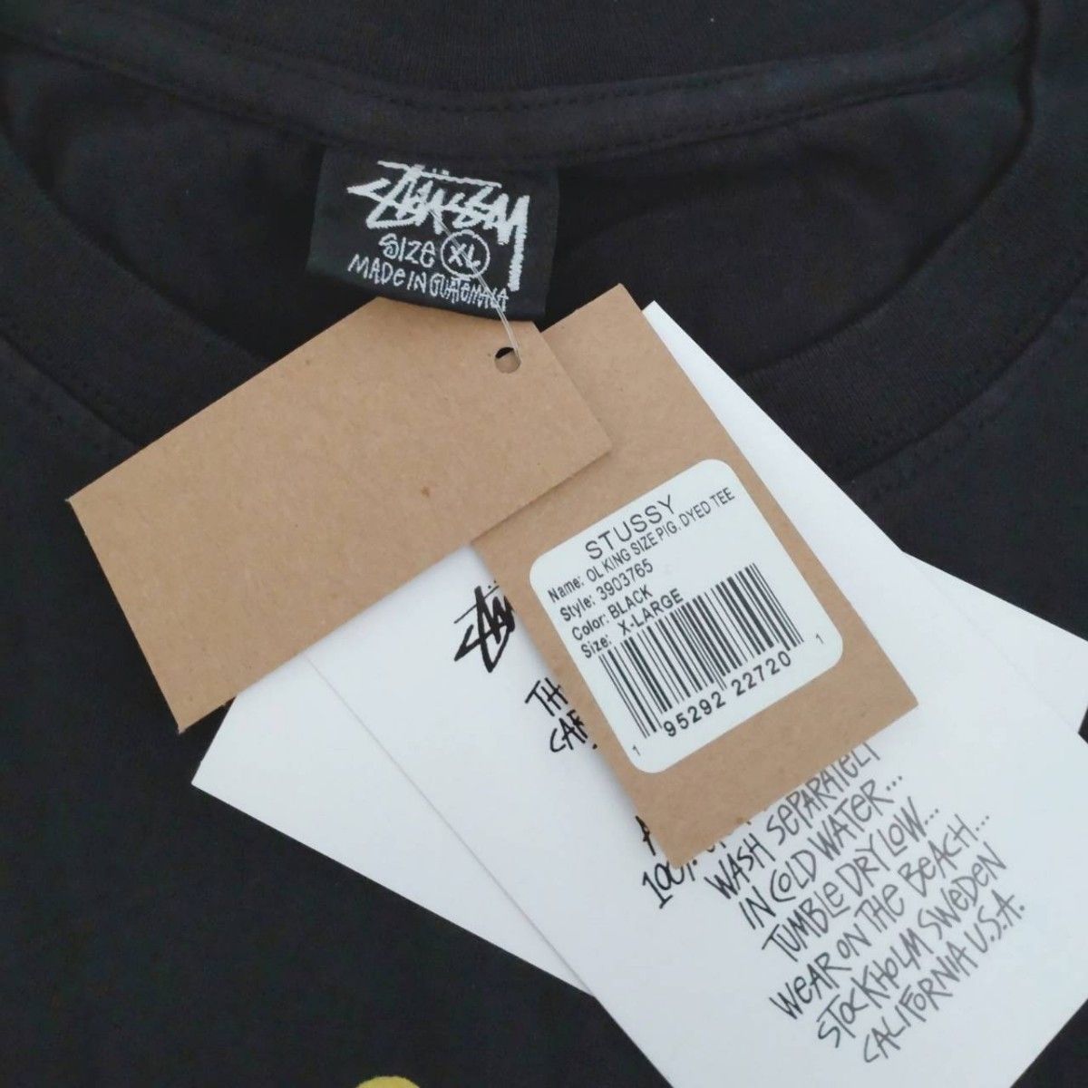 ステューシー Tシャツ 半袖 STUSSY メンズ キングビッグロゴXL