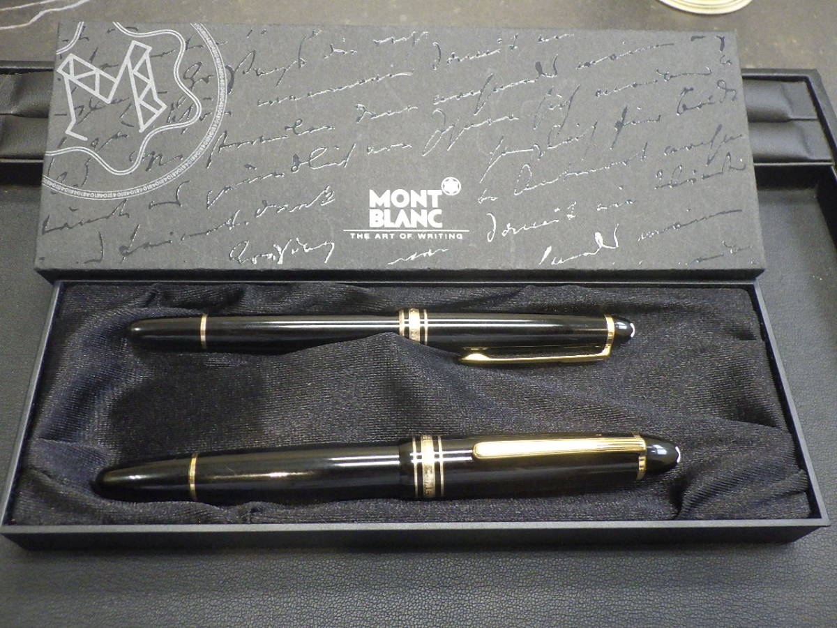 最初の MONTBLANC 万年筆 モンブラン マイスターシュテック 4810 14K 2