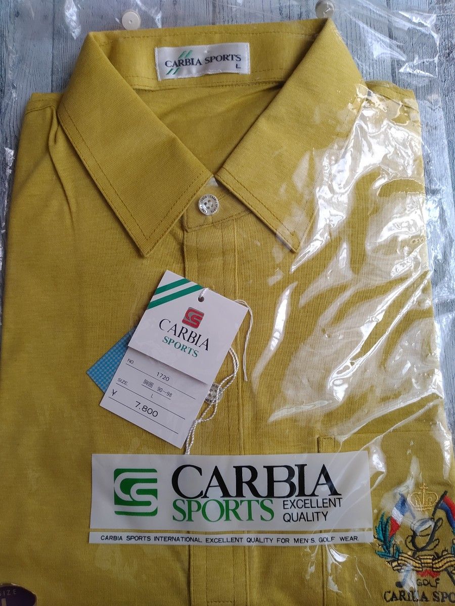 CARBIA SPORTS半袖ポロシャツ 未使用品