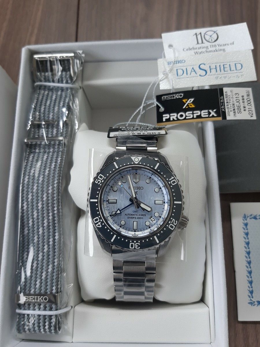 SEIKO PROSPEX プロスペックス Diver Scuba SBEJ013 セイコー腕時計110周年記念限定モデル