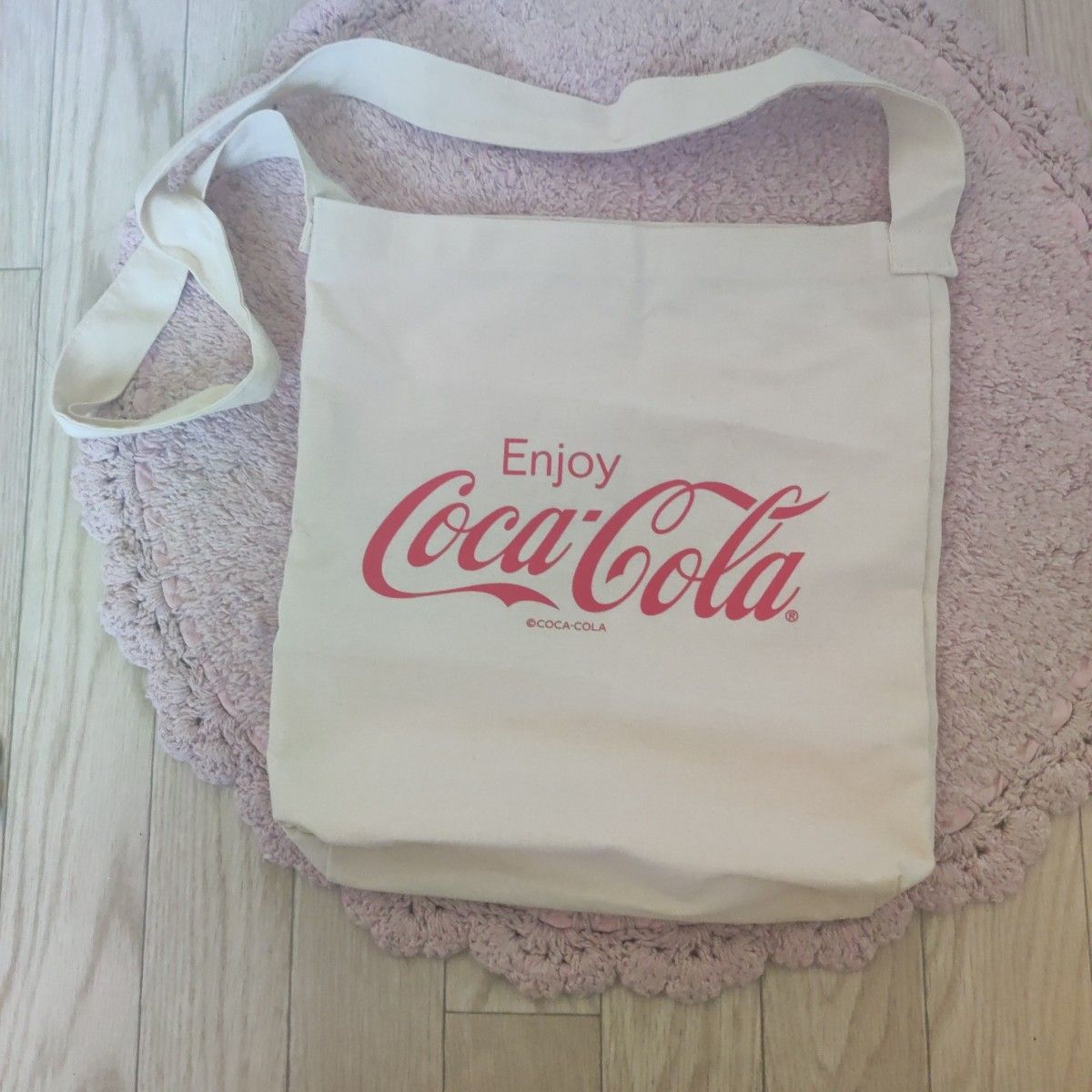 セール　コカ・コーラシンプルショルダーバッグ