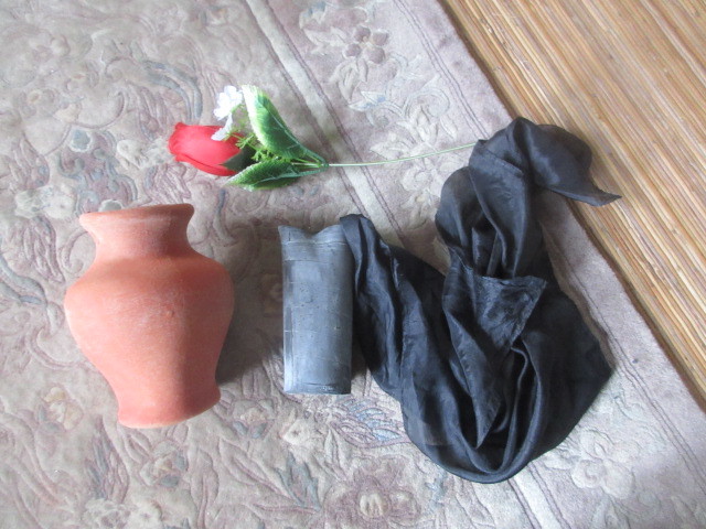 手品マジック　ラバーフラワーベース（花瓶に入れた水が消える_画像1