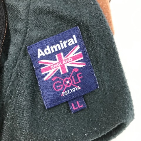 ADMIRAL アドミラル 裏起毛 ナイロン ストレッチスカート グレンチェック柄 ブラウン系 LL [240001936160] ゴルフウェア レディース_画像5