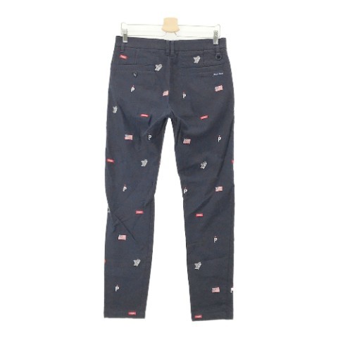 日本人気超絶の ストレッチパンツ パーリーゲイツ GATES PEARLY 星条旗