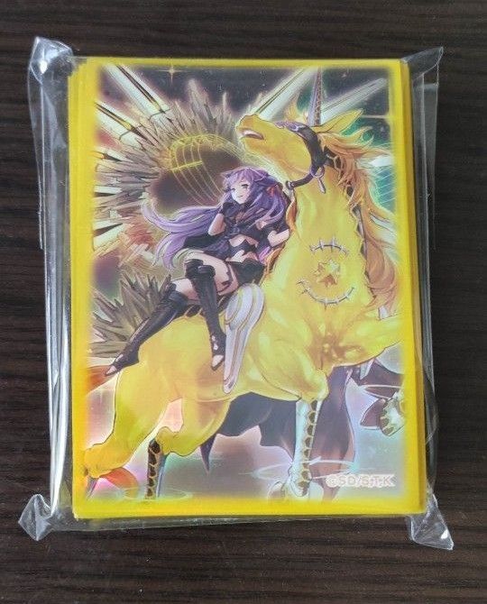 遊戯王 ニューロン スリーブ 千年パズル トロイメア・ユニコーン 束ね