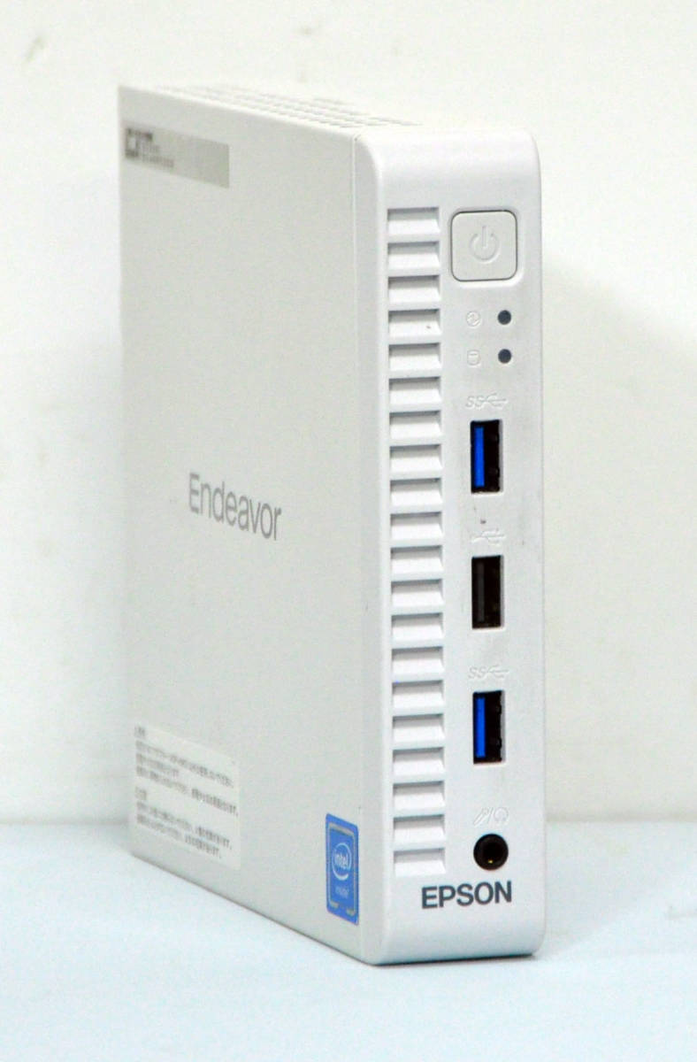 無線搭載 ! 省スペース小型◇ EPSON Endeavor ST20E◇ Celeron N3160