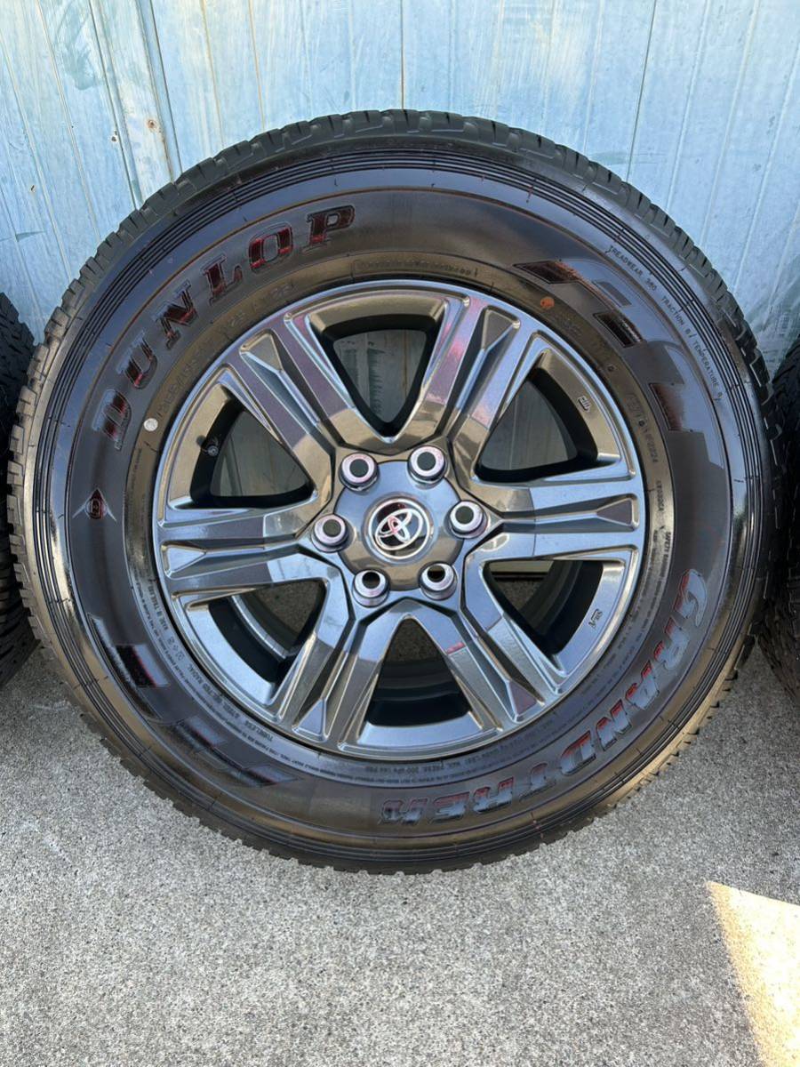 ハイラックス HILUX 純正 ホイール タイヤ バリ溝 トヨタ 17インチ 6H