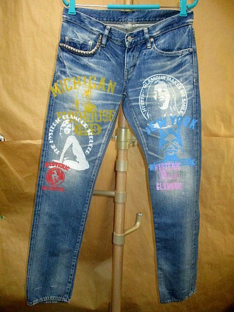 独特の素材 ヒステリックグラマー HYSTERIC GLAMOUR SP加工COLLAGE