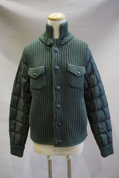 質Banana】MONCLER/モンクレール MAGLIONE TRICOT CARDIGAN